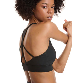 Walk - High support sports bra with removable pads Black - ALTERhubs The Wellness Store