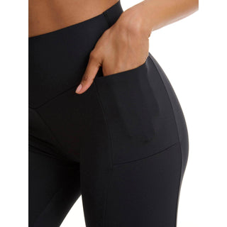 Walk - Laser Cut Compression Cycling Shorts Black - ALTERhubs The Wellness Store